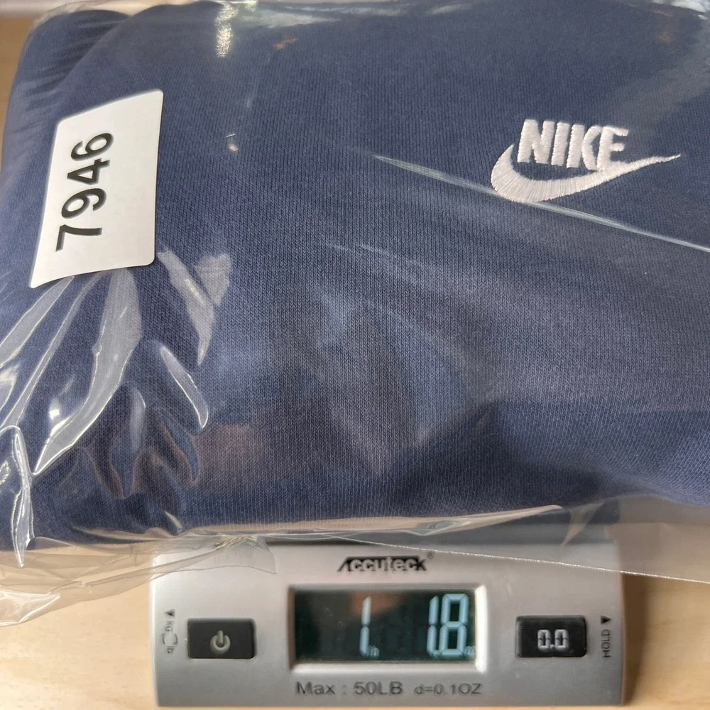 Nike Sportswear Club Fleece Jogger Sweatpants Men XL Navy Blue Athletic BV2671